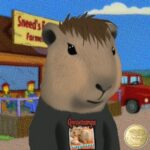 capybara meme coin logo
